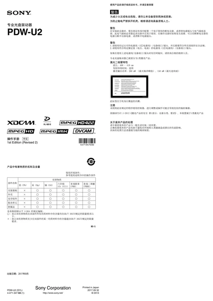 sony 索尼PDW-U2